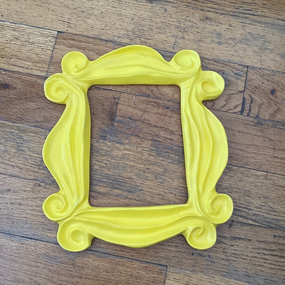 Friends yellow door frame!